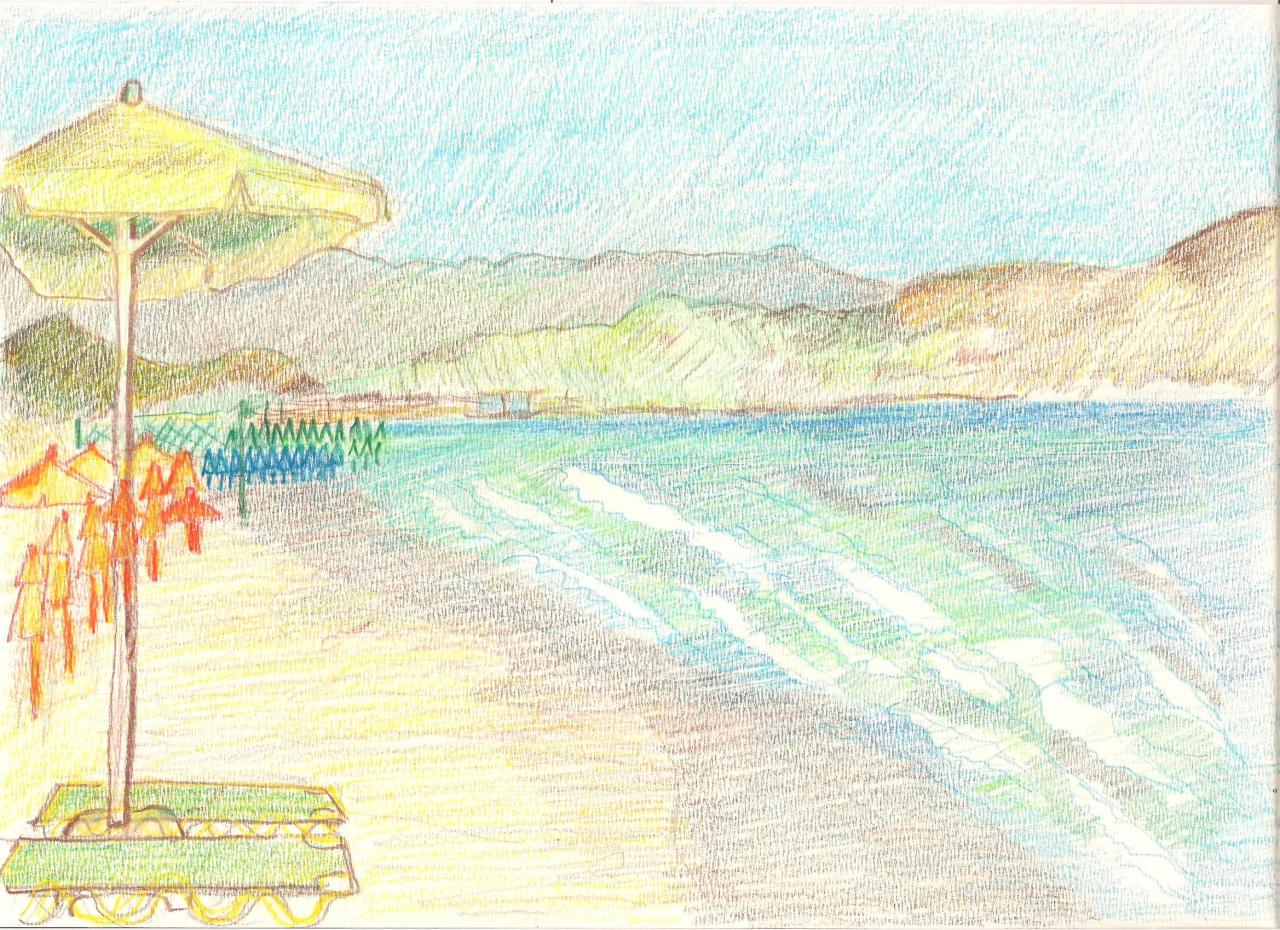 Kavros plage matin 5.07.2013 001