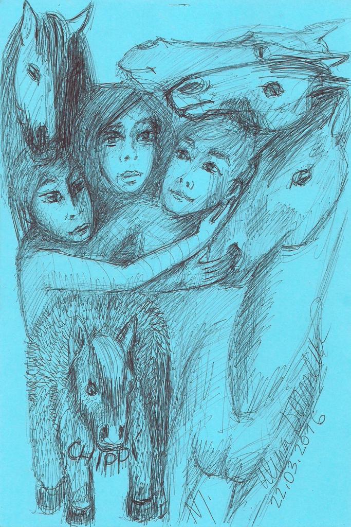 L'amitiée. dessin AVD mars 2016 001